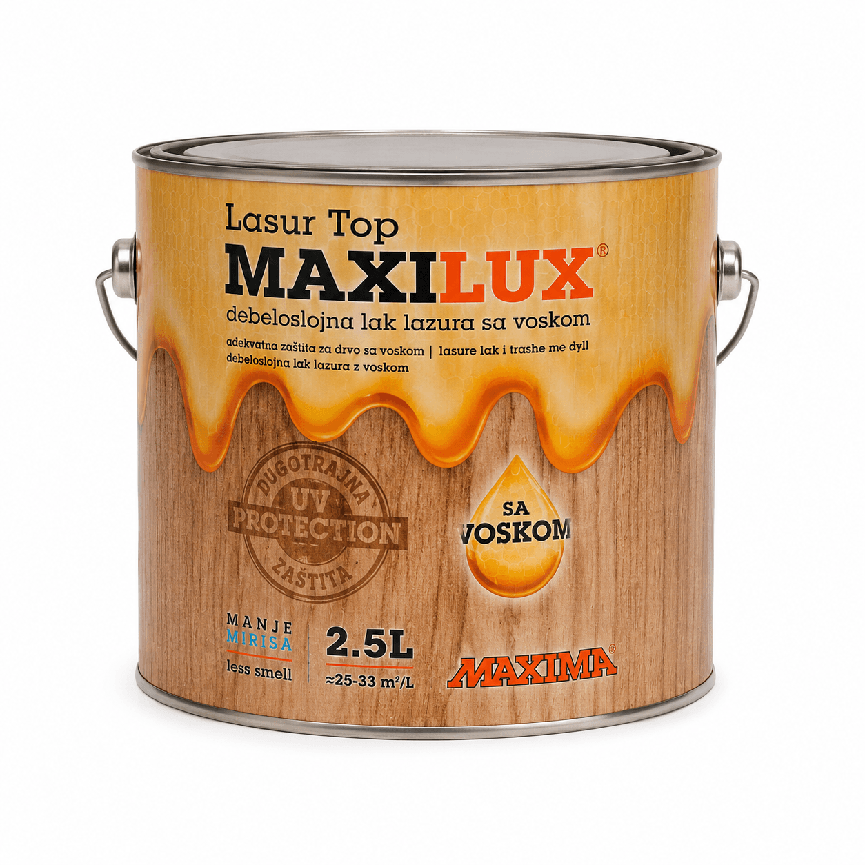 MAXIMA MAXILUX LASUR TOP 2,5 palisander