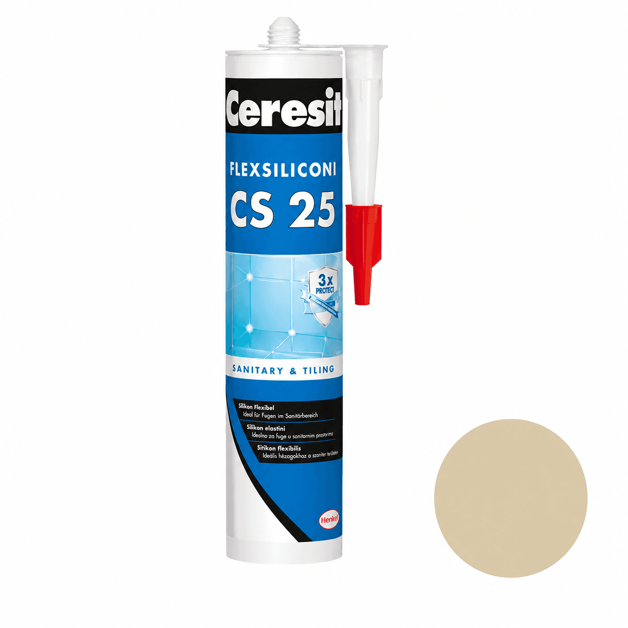 CERESIT CS25TP bahama SAN.SILIKON 280ml
