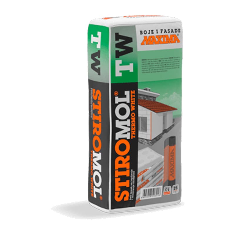 MAXIMA STIROMOL THERMO WHITE 25KG