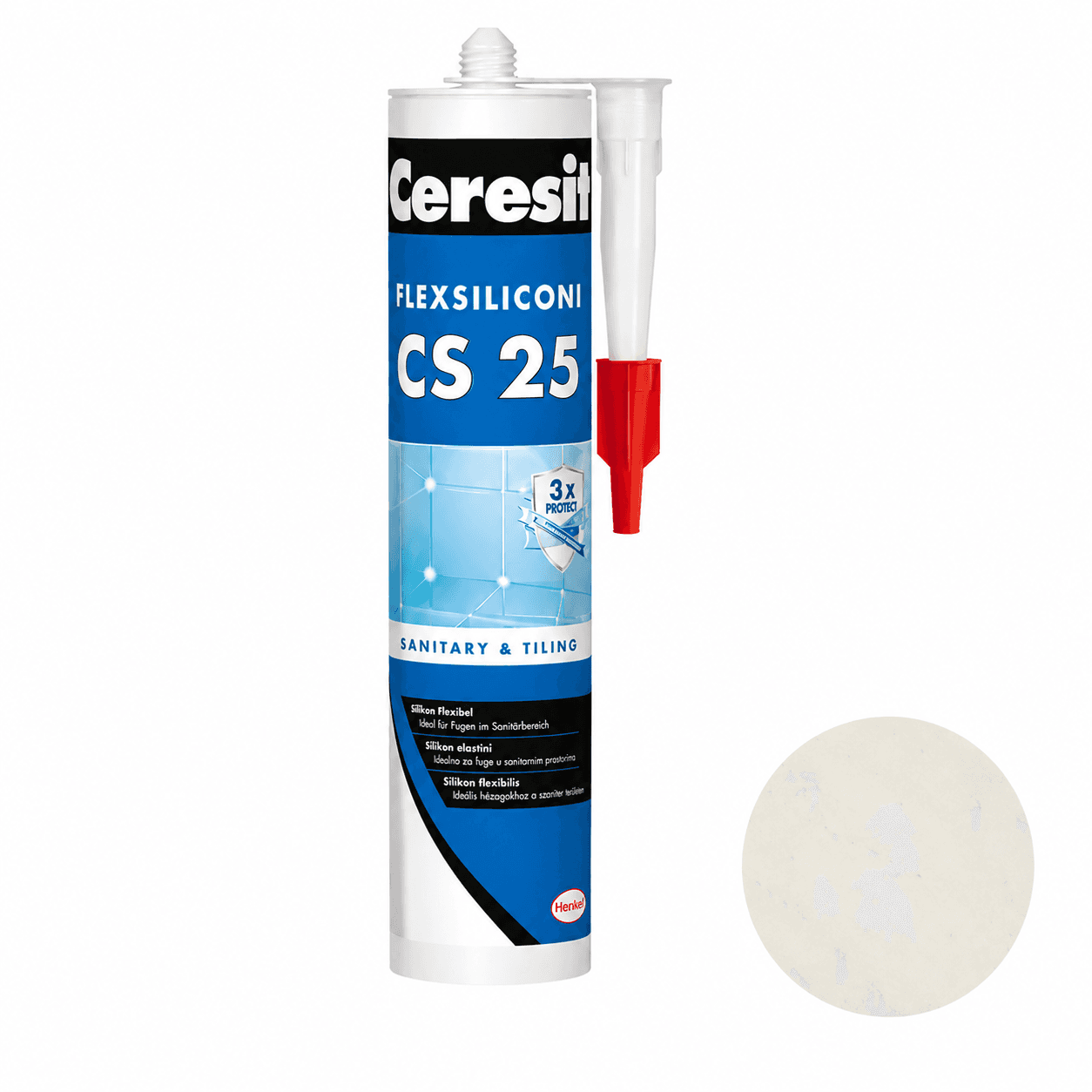 CERESIT CS25TP carrara SAN.SILIKON 280ml