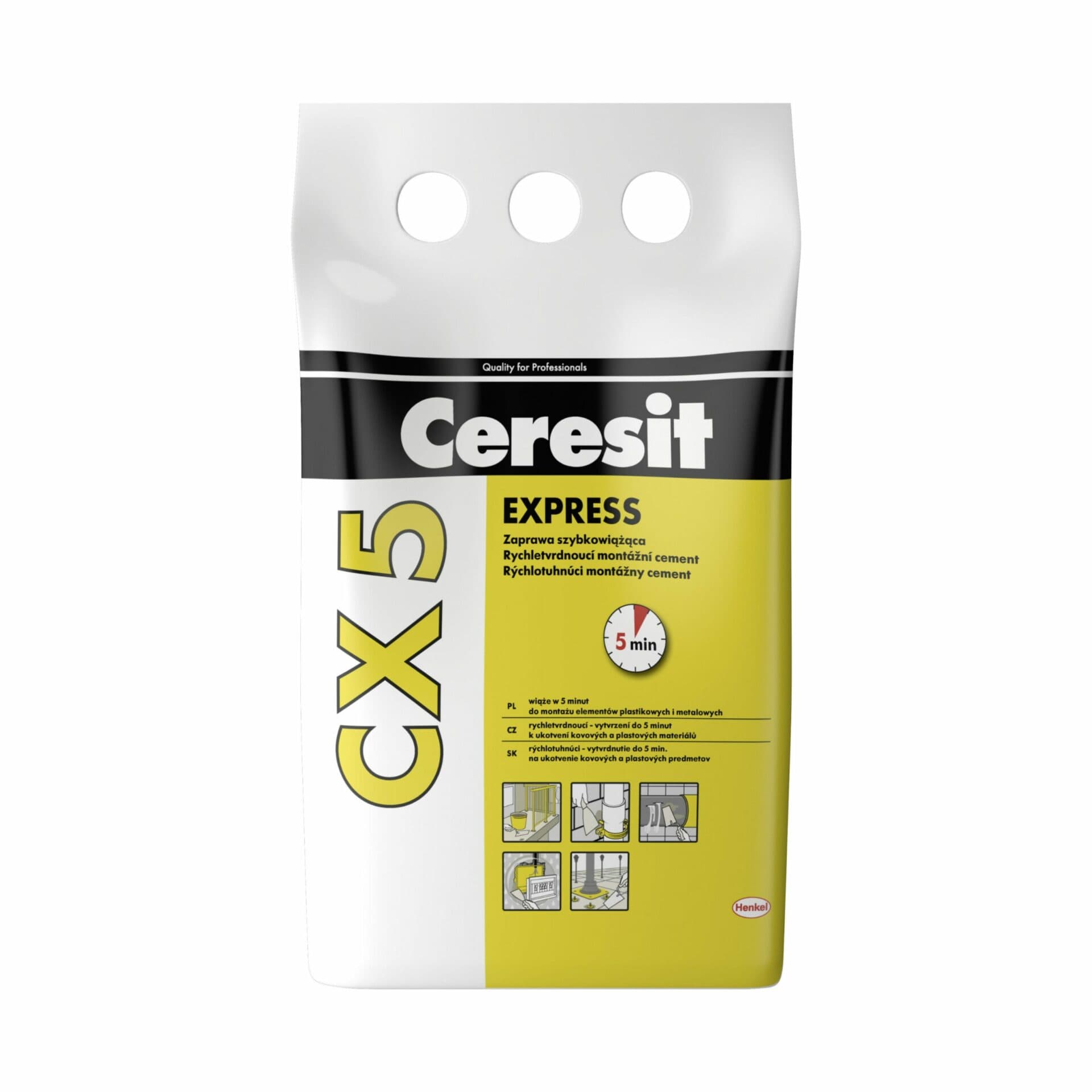 CERESIT CX5 RAPID CEMENT 5KG (brzovezajuči mort)
