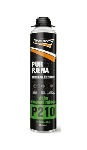 TEXO PU PJENA PIŠT.NISKOEKSPAN. P210, 750ml