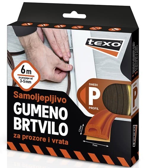 TEXO GUMENO BRTVILO P 6M SMEĐE