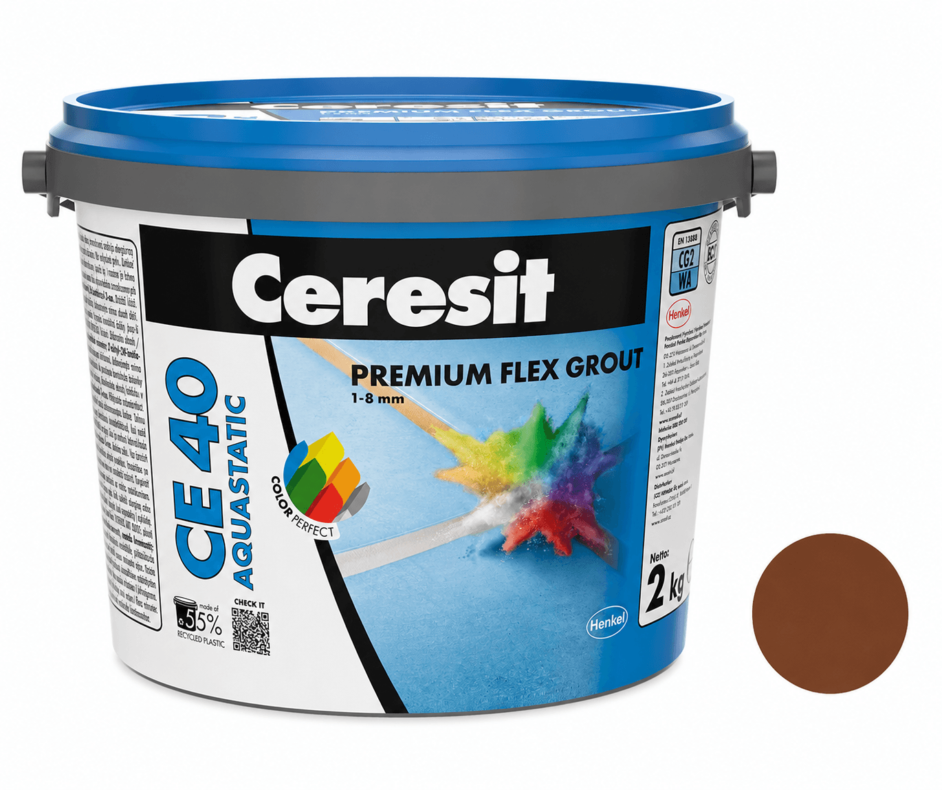 CERESIT CE40 chocolate 2KG fug masa